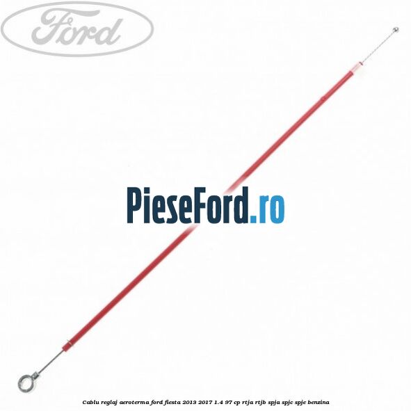 Cablu reglaj aeroterma Ford Fiesta 2013-2017 1.4 97 cp