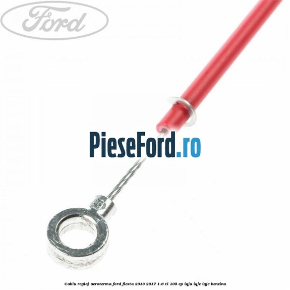 Cablu reglaj aeroterma Ford Fiesta 2013-2017 1.6 Ti 105 cp IQJA, IQJC, IQJE benzina