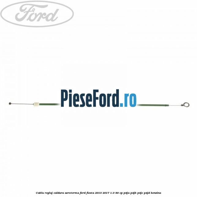 Cablu reglaj caldura aeroterma Ford Fiesta 2013-2017 1.0 80 cp