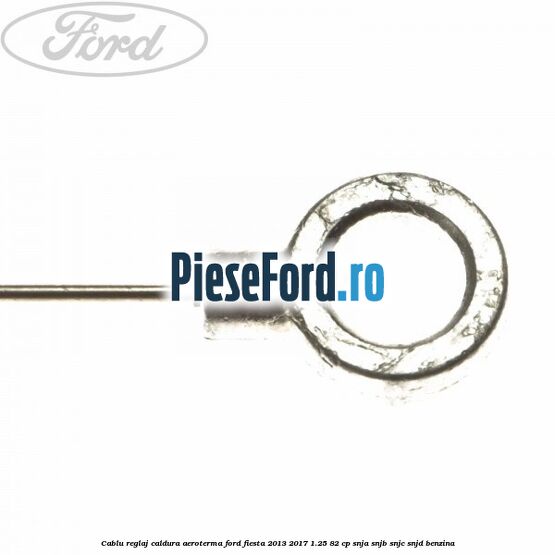 Cablu reglaj caldura aeroterma Ford Fiesta 2013-2017 1.25 82 cp SNJA, SNJB, SNJC, SNJD benzina