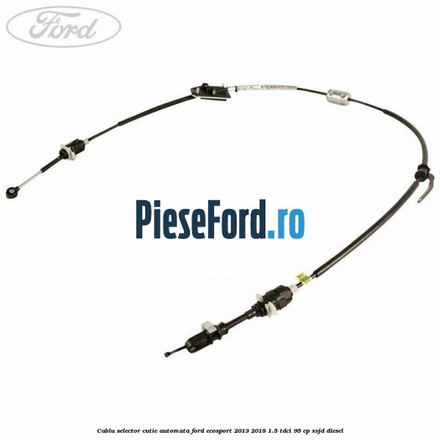 Cablu selector cutie automata Ford EcoSport 2013-2018 1.5 TDCi 95 cp XVJD diesel