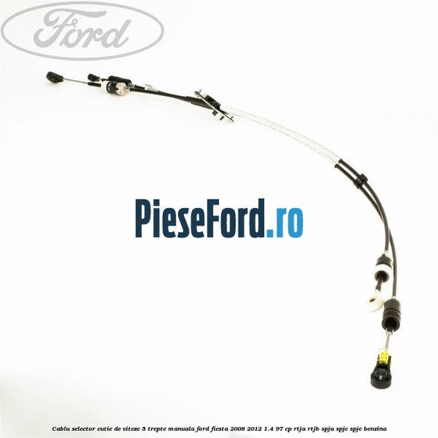 Cablu selector cutie de viteze 5 trepte manuala Ford Fiesta 2008-2012 1.4 97 cp RTJA, RTJB, SPJA, SPJC, SPJE benzina