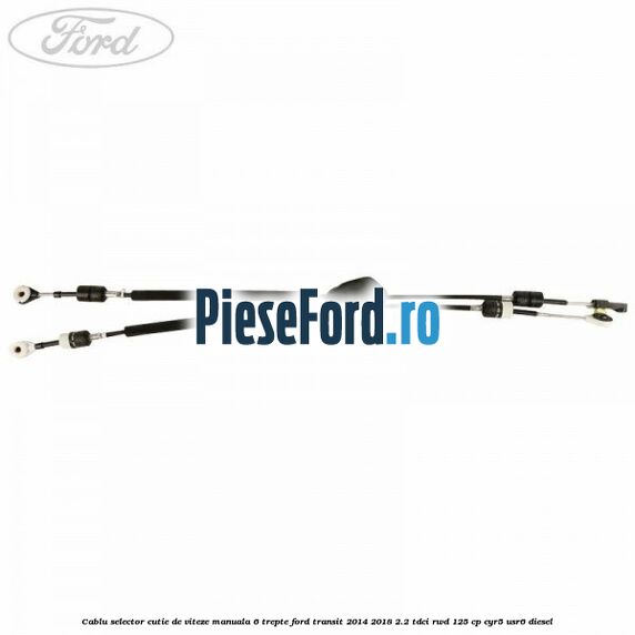 Cablu selector cutie de viteze manuala 6 trepte Ford Transit 2014-2018 2.2 TDCi RWD 125 cp CYR5, USR6 diesel