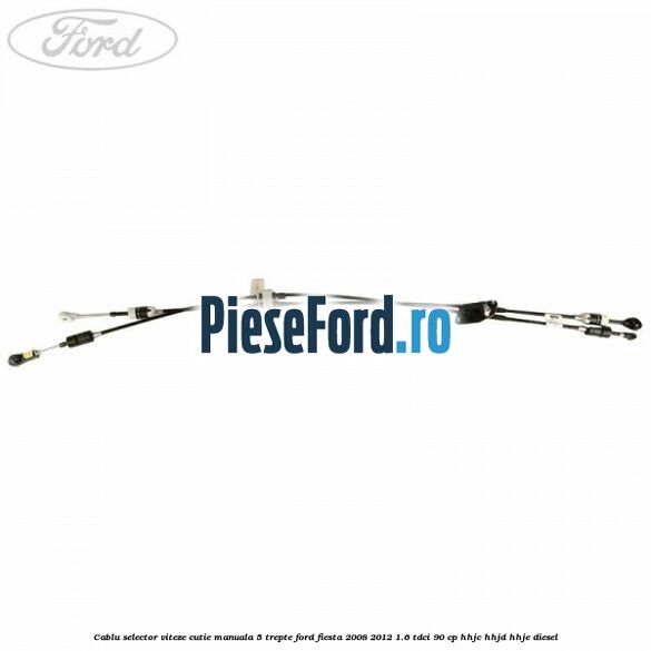 Cablu selector viteze cutie manuala 5 trepte Ford Fiesta 2008-2012 1.6 TDCi 90 cp HHJC, HHJD, HHJE diesel