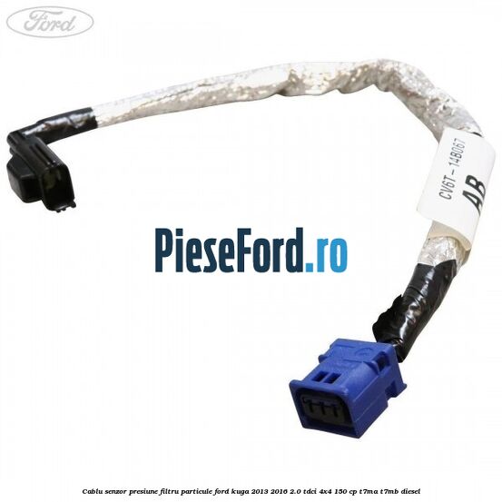 Cablu senzor presiune filtru particule Ford Kuga 2013-2016 2.0 TDCi 4x4 150 cp T7MA, T7MB diesel