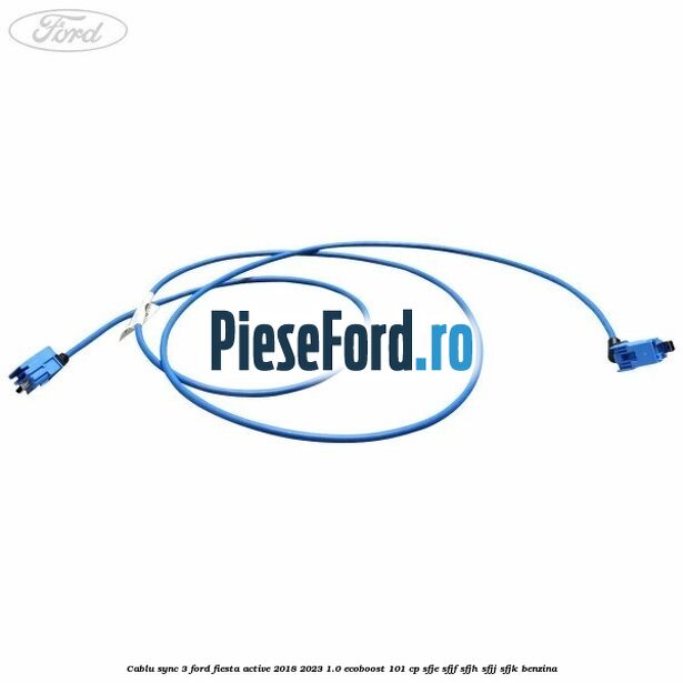 Cablu Sync 3 Ford Fiesta Active 2018-2023 1.0 EcoBoost 101 cp SFJE, SFJF, SFJH, SFJJ, SFJK benzina