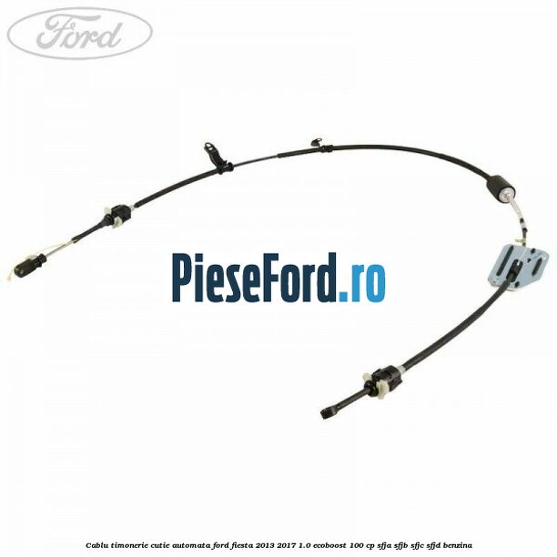 Cablu timonerie cutie automata Ford Fiesta 2013-2017 1.0 EcoBoost 100 cp SFJA, SFJB, SFJC, SFJD benzina