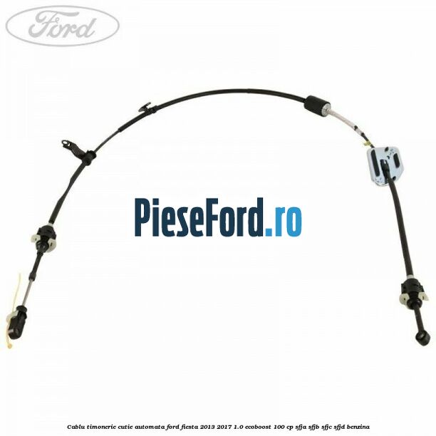 Cablu timonerie cutie automata Ford Fiesta 2013-2017 1.0 EcoBoost 100 cp SFJA, SFJB, SFJC, SFJD benzina