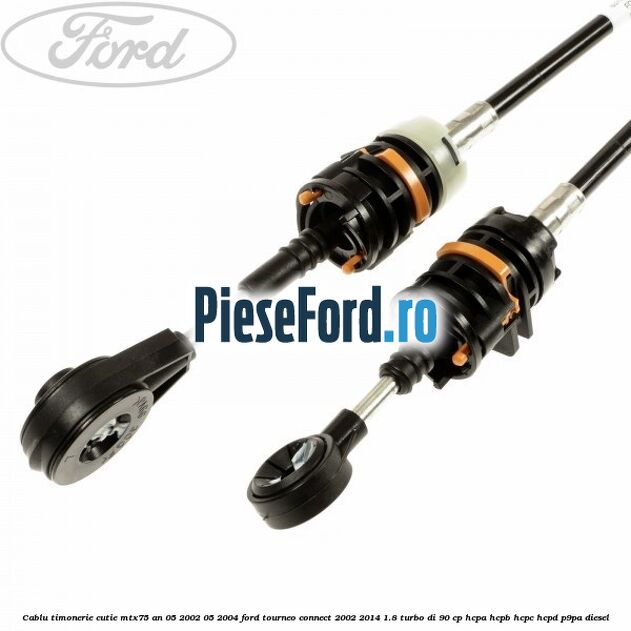 Cablu timonerie cutie MTX75 an 05/2002-05/2004 Ford Tourneo Connect 2002-2014 1.8 Turbo Di 90 cp HCPA, HCPB, HCPC, HCPD, P9PA diesel