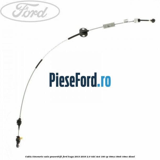 Cablu timonerie cutie Powershift Ford Kuga 2013-2016 2.0 TDCi 4x4 180 cp T8MA, T8MB, T8MC diesel