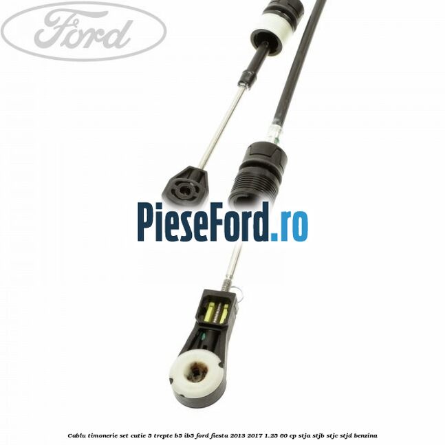 Cablu timonerie set cutie 5 trepte B5/IB5 Ford Fiesta 2013-2017 1.25 60 cp STJA, STJB, STJC, STJD benzina