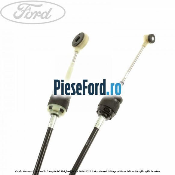 Cablu timonerie set cutie 5 trepte B5/IB5 Ford Focus 2014-2018 1.0 EcoBoost 100 cp M2DA, M2DB, M2DC, SFDA, SFDB benzina