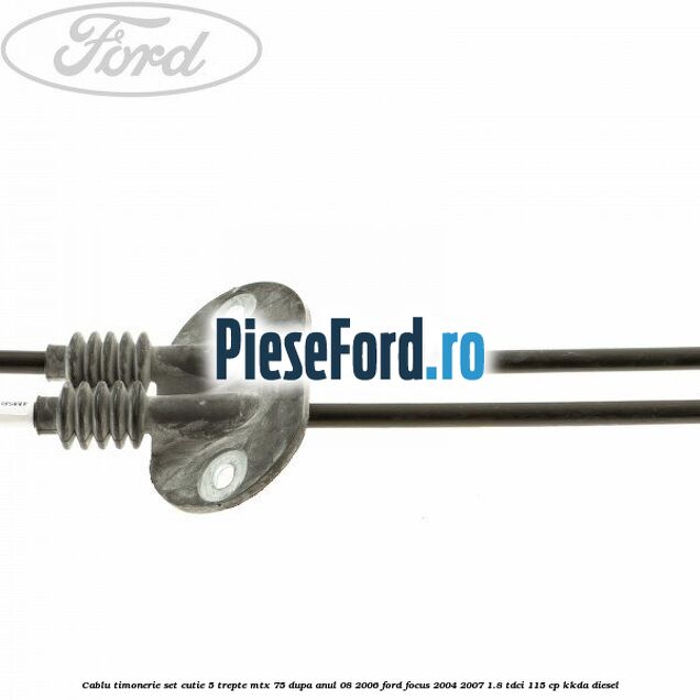 Cablu timonerie set cutie 5 trepte MTX 75 dupa anul 08/2006 Ford Focus 2004-2007 1.8 TDCi 115 cp Cablu timonerie set cutie 5 trepte MTX 75 dupa anul 08/2006 Ford Focus 2004-2007 1.8 TDCi 115 cp KKDA diesel