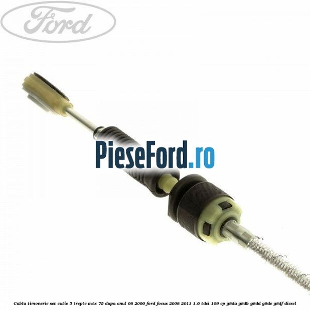 Cablu timonerie set cutie 5 trepte MTX 75 dupa anul 08/2006 Ford Focus 2008-2011 1.6 TDCi 109 cp G8DA, G8DB, G8DD, G8DE, G8DF diesel