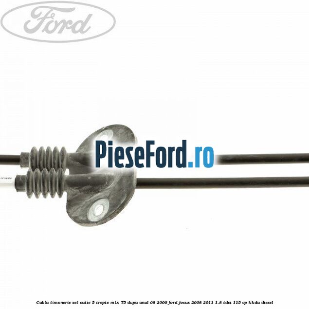 Cablu timonerie set cutie 5 trepte MTX 75 dupa anul 08/2006 Ford Focus 2008-2011 1.8 TDCi 115 cp Cablu timonerie set cutie 5 trepte MTX 75 dupa anul 08/2006 Ford Focus 2008-2011 1.8 TDCi 115 cp KKDA diesel