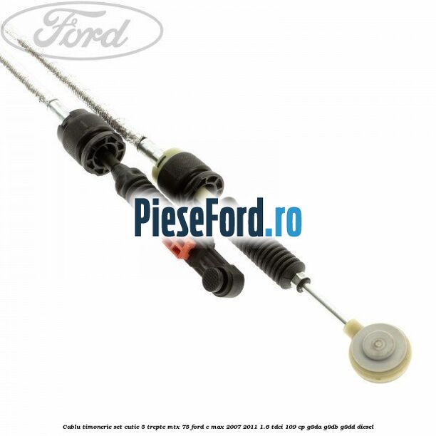 Cablu timonerie set cutie 5 trepte MTX 75 Ford C-Max 2007-2011 1.6 TDCi 109 cp G8DA, G8DB, G8DD diesel
