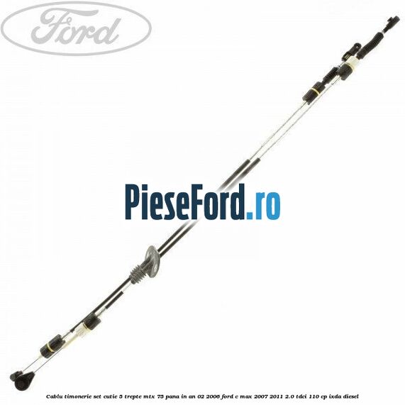 Cablu timonerie set cutie 5 trepte MTX 75 pana in an 02/2006 Ford C-Max 2007-2011 2.0 TDCi 110 cp IXDA diesel