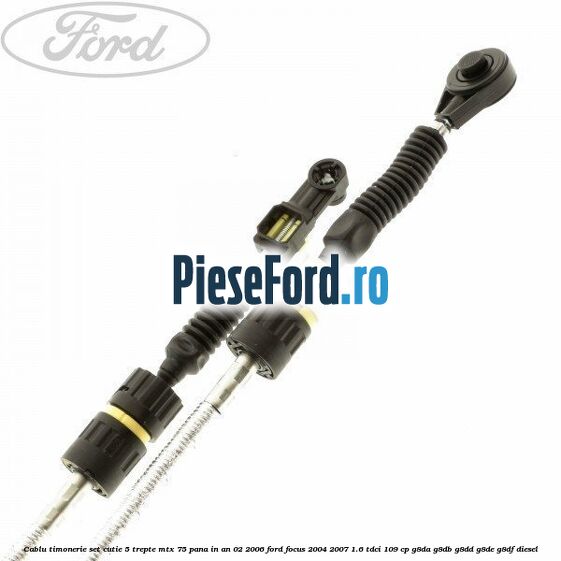 Cablu timonerie set cutie 5 trepte MTX 75 pana in an 02/2006 Ford Focus 2004-2007 1.6 TDCi 109 cp
