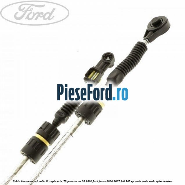 Cablu timonerie set cutie 5 trepte MTX 75 pana in an 02/2006 Ford Focus 2004-2007 2.0 145 cp