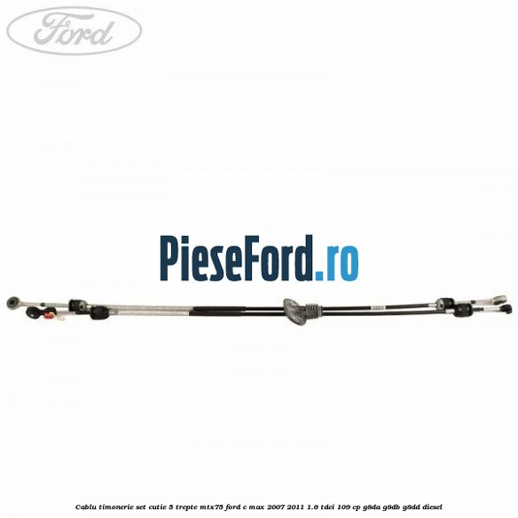 Cablu timonerie set cutie 5 trepte MTX75 Ford C-Max 2007-2011 1.6 TDCi 109 cp G8DA, G8DB, G8DD diesel