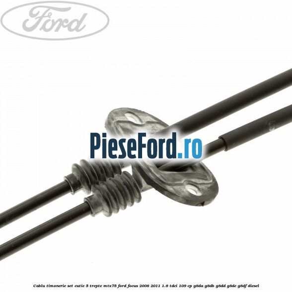 Cablu timonerie set cutie 5 trepte MTX75 Ford Focus 2008-2011 1.6 TDCi 109 cp G8DA, G8DB, G8DD, G8DE, G8DF diesel