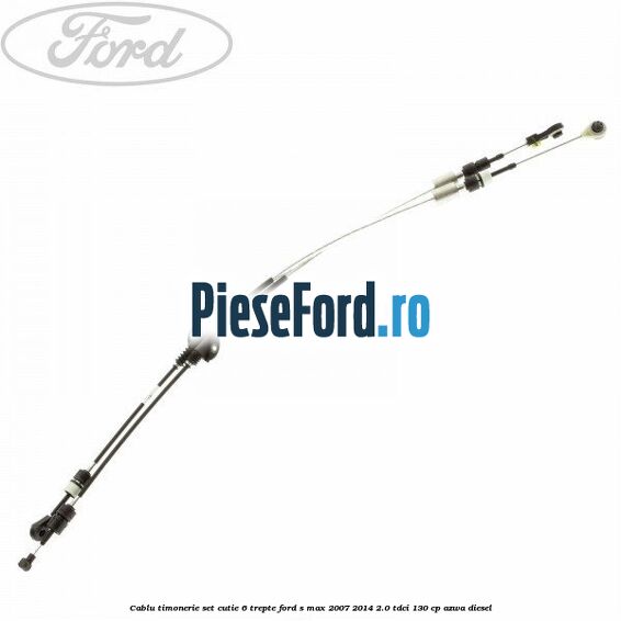 Cablu timonerie set cutie 6 trepte Ford S-Max 2007-2014 2.0 TDCi 130 cp AZWA diesel