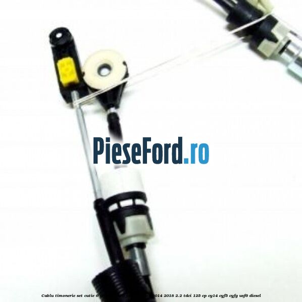 Cablu timonerie set cutie 6 trepte VMT6 Ford Transit 2014-2018 2.2 TDCi 125 cp CY14, CYF5, CYFG, USF6 diesel