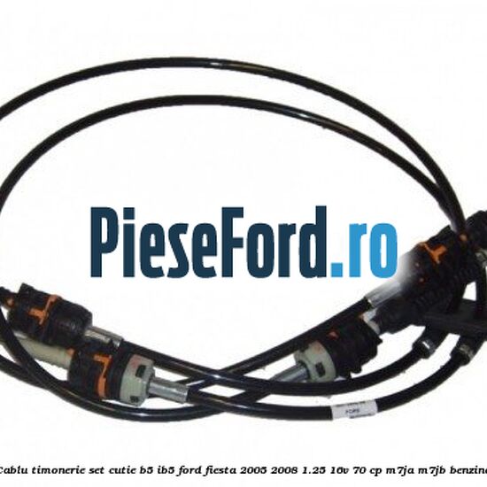 Cablu timonerie set cutie B5/IB5 Ford Fiesta 2005-2008 1.25 16V 70 cp Cablu timonerie set cutie B5/IB5 Ford Fiesta 2005-2008 1.25 16V 70 cp M7JA, M7JB benzina