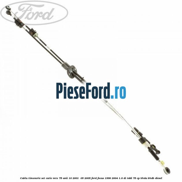 Cablu timonerie set cutie MTX 75 anii 10/2001- 05/2005 Ford Focus 1998-2004 1.8 DI/TDDi 75 cp BHDA, BHDB diesel