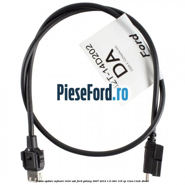 Cablu update sofware mini USB Ford Galaxy 2007-2014 1.6 TDCi 115 cp T1WA, T1WB diesel