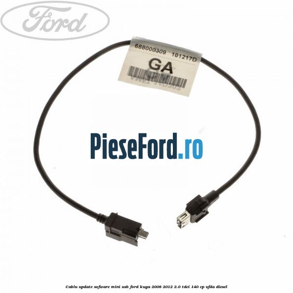 Cablu update sofware mini USB Ford Kuga 2008-2012 2.0 TDCI 140 cp UFDA diesel