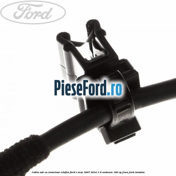Cablu USB cu conexiune telefon Ford S-Max 2007-2014 1.6 EcoBoost 160 cp JTWA, JTWB benzina