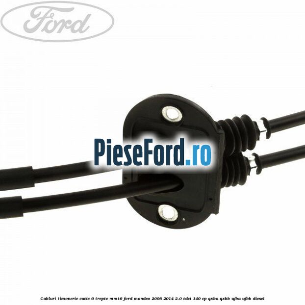 Cabluri timonerie cutie 6 trepte MMT6 Ford Mondeo 2008-2014 2.0 TDCi 140 cp QXBA, QXBB, UFBA, UFBB diesel