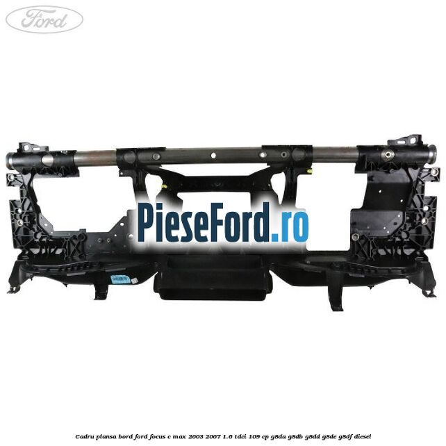 Cadru plansa bord Ford Focus C-Max 2003-2007 1.6 TDCi 109 cp G8DA, G8DB, G8DD, G8DE, G8DF diesel