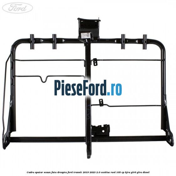 Cadru spatar scaun fata dreapta Ford Transit 2019-2023 2.0 EcoBlue RWD 105 cp Cadru spatar scaun fata dreapta Ford Transit 2019-2023 2.0 EcoBlue RWD 105 cp BJRA, YLR6, YLRA diesel