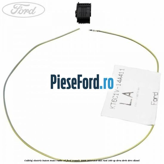 Calblaj electric buton mute radio cd Ford Transit 2006-2014 2.2 TDCi RWD 100 cp DRRA, DRRB, DRRC diesel