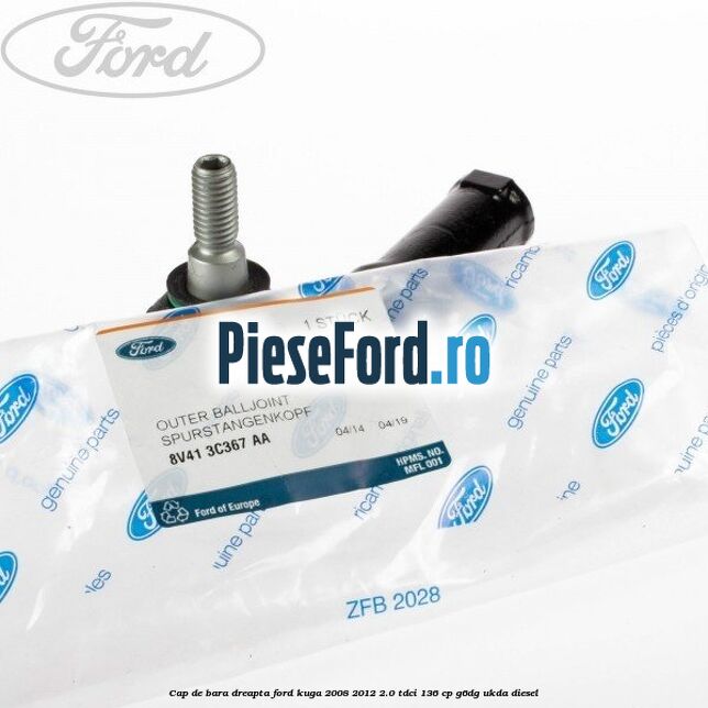 Cap de bara dreapta Ford Kuga 2008-2012 2.0 TDCi 136 cp G6DG, UKDA diesel