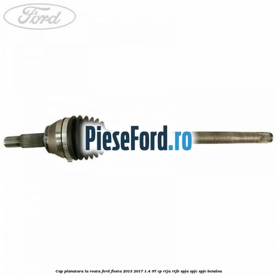 Cap planatara la roata Ford Fiesta 2013-2017 1.4 97 cp RTJA, RTJB, SPJA, SPJC, SPJE benzina