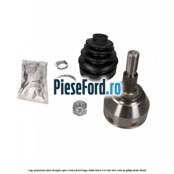 Cap planetara fata dreapta spre roata Ford Kuga 2008-2012 2.0 TDCi 4x4 136 cp G6DG, UKDA diesel