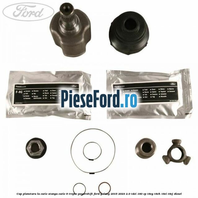 Cap planetara la cutie stanga, cutie 6 trepte Powershift Ford Galaxy 2015-2023 2.0 TDCi 180 cp T8CG, T8CH, T8CI, T8CJ diesel