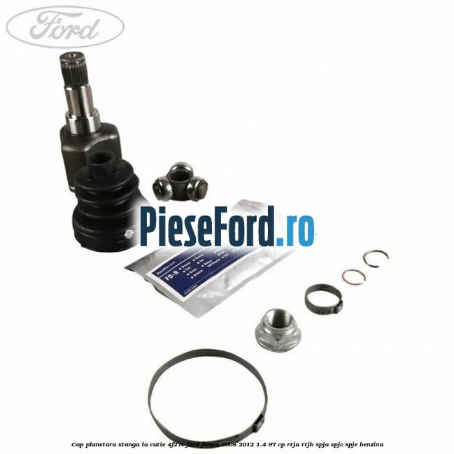 Cap planetara stanga la cutie 4F27E Ford Fiesta 2008-2012 1.4 97 cp RTJA, RTJB, SPJA, SPJC, SPJE benzina