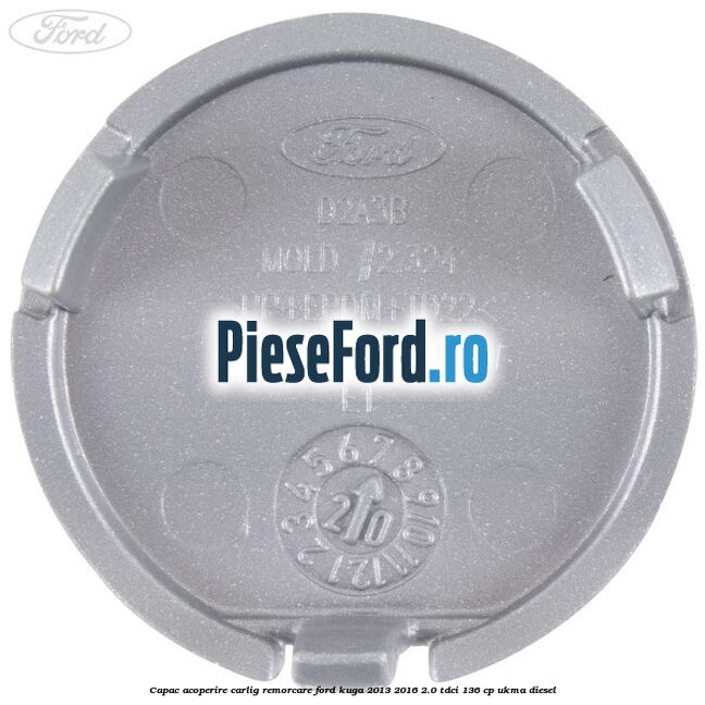 Capac acoperire carlig remorcare Ford Kuga 2013-2016 2.0 TDCi 136 cp UKMA diesel