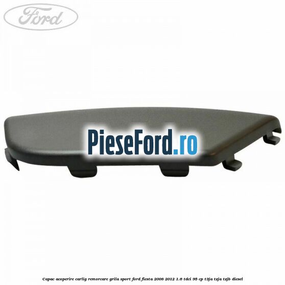 Capac acoperire carlig remorcare, grila sport Ford Fiesta 2008-2012 1.6 TDCi 95 cp Capac acoperire carlig remorcare, grila sport Ford Fiesta 2008-2012 1.6 TDCi 95 cp T3JA, TZJA, TZJB diesel
