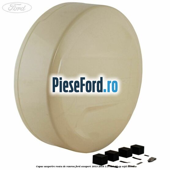 Capac acoperire roata de rezerva Ford EcoSport 2013-2018 1.5 TDCi 95 cp XVJD diesel