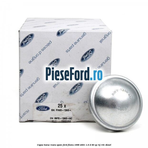Capac butuc roata spate Ford Fiesta 1996-2001 1.8 D 60 cp RTJ, RTK diesel