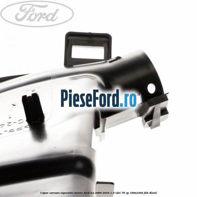 Capac carcasa sigurante motor Ford Ka 2009-2016 1.3 TDCi 75 cp 169A1000, FD4 diesel