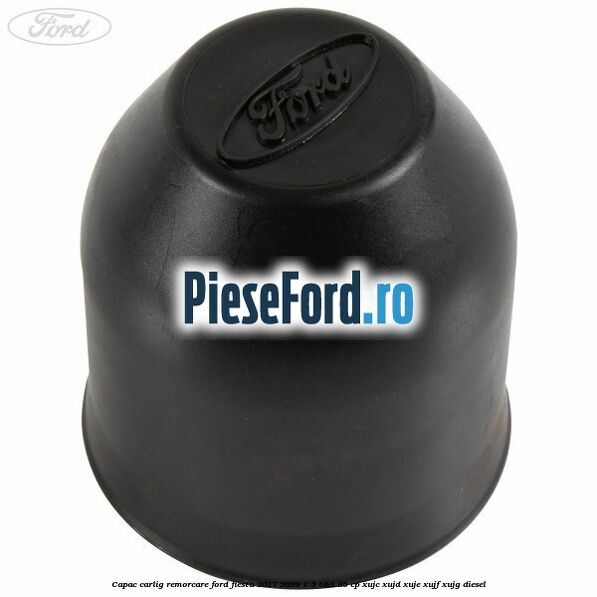 Capac carlig remorcare Ford Fiesta 2017-2023 1.5 TDCi 85 cp XUJC, XUJD, XUJE, XUJF, XUJG diesel