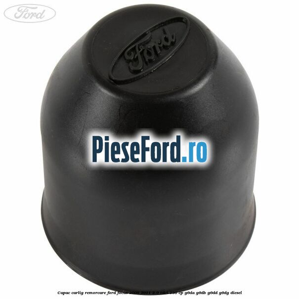 Capac carlig remorcare Ford Focus 2008-2011 2.0 TDCi 136 cp G6DA, G6DB, G6DD, G6DG diesel