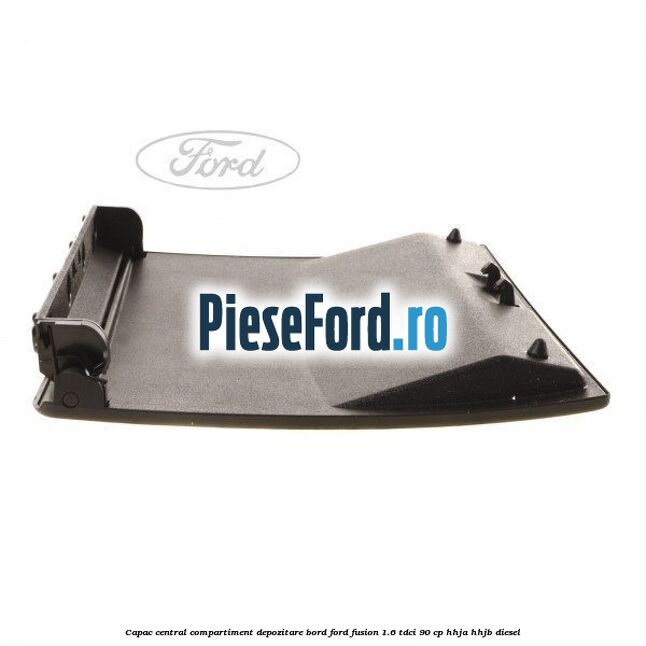 Capac central compartiment depozitare bord Ford Fusion 1.6 TDCi 90 cp HHJA, HHJB diesel