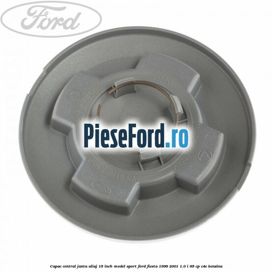 Capac central janta aliaj 15 inch model sport Ford Fiesta 1996-2001 1.0 i 65 cp Capac central janta aliaj 15 inch model sport Ford Fiesta 1996-2001 1.0 i 65 cp C4E benzina